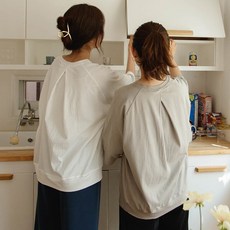 모네 뒷핀턱 래글런 7부티 리뷰후기