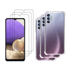 스톤스틸 갤럭시 A32 LTE 4G 강화유리 액정 보 방탄 강화유리필름 3장 투명 범퍼 케이스 3개 리뷰후기