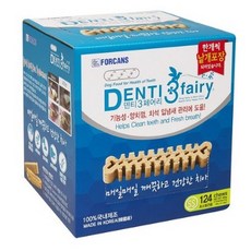 포켄스 덴티페어리 디스펜서 덴탈껌 M / S / SS - 치아건강 치석 입냄새제거 리뷰후기