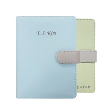 이니셜스 레이저 6공 다이어리/ 이니셜 무료/ 육공 가죽 시스템 DIARY 제작 리뷰후기