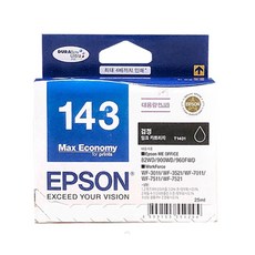 엡손 ESON 정품잉크 T143 Work Force WF3011 WF3521 WF7011 WF7511 WF7521 E Office 900WD 960FWD 82WD
