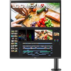 LG 28MQ780-B 28인치 SDQHD (2560 x 2880) 에르고 스탠드, 기본