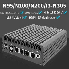 인텔12세대N시리즈8코어신규회원 N95/N100/N200/N305팬리스미니호스트소프트라우터, 0632GRAM128GSSD_01N100_01미국