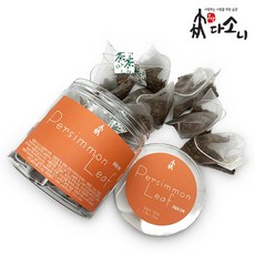 보담다소니 감잎차 국내산 티백 감잎 삼각티백 50개 100개