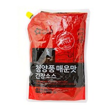 아워홈 청양풍 매운맛 간장소스, 1.8kg, 1개