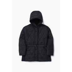 KOLON SPORT 여성 루즈핏 후드 중힙 패딩 키퍼 TVJJW23522DNA