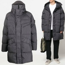 스톤아일랜드 명품22FW 스톤 크링클랩스 롱패딩 771570123 V0065