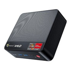 Beelink SER5 미니 PC AMD Ryzen 7 5800H 프로세서 16G DDR4 RAM/500GB M.2 NVMe 2280 SSD가 있는 미니 컴퓨터 4K FPS/, AMD R7-5800H 16G+500G