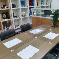 비말차단 아크릴 비대면 칸막이 카페 가림막 책상 가림막 리뷰후기