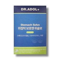 닥터아돌 위솔보 30포 3박스 위건강 감초추출물 아연 프로바이오틱스 위점막 274168, 1개,