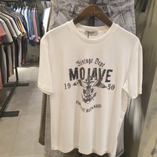 버커루 남여공용 MOJAVE 라운드 반팔티셔츠 B202TS230P 리뷰후기