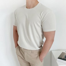 남자 여름 헬스장 기능성 아이스 쿨링 머슬핏 반팔 티셔츠 리뷰후기