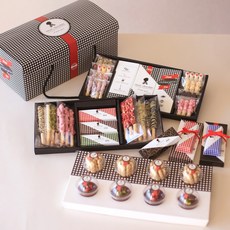 초코천사 러브풀 3단 빼빼로 만들기 세트 막대과자 수제 빼빼로 만들기 세트, 1set