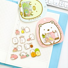 크리에잇투 큐티캐릭터 팬시스티커 SET