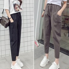 라쿤걸 여성 루즈핏캐주얼바지 A0022