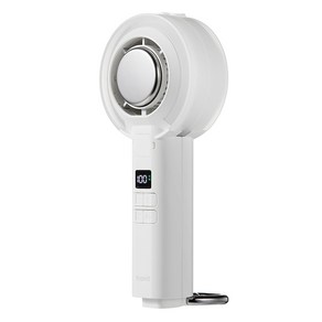 프롬비 미스트쿨 쿨링 휴대용 손선풍기, 942FFPC, 스노우 화이트