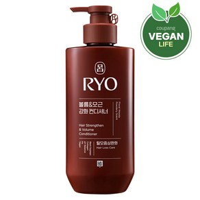 려 흑운 볼륨&모근강화 컨디셔너 탈모증상완화 우디머스크향, 480ml, 1개
