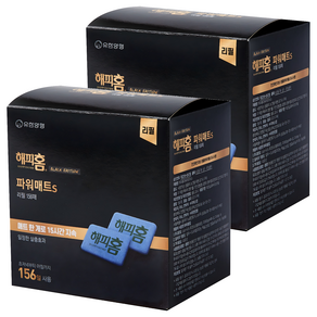 해피홈 블랙에디션 파워매트S 리필 156p, 2개