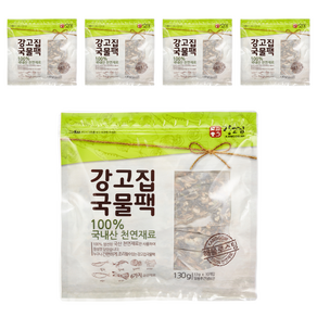강고집 강고집 국물팩 10p, 130g, 5개