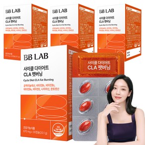 비비랩 뉴트리원 사이클 다이어트 CLA 팻버닝 30p, 30정, 4개
