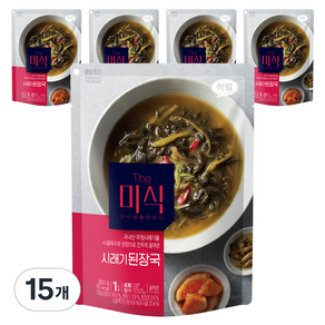 더미식 시래기 된장국, 350g, 15개