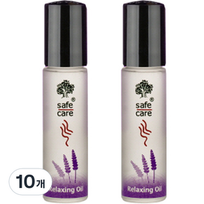 세이프케어 라벤더 릴랙싱 오일, 10ml, 10개