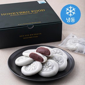 허니브로푸드 앙꼬절편 오리지널 (냉동), 50g, 20개입, 1박스