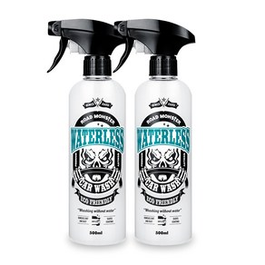 로드몬스터 워터리스 광택제, 500ml, 2개