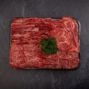 한우마을 한우 설 추석 명절 선물세트 명품 미경산 구이용 소고기 명품 1.6kg 갈비살 꽃 등심 살치살 살치꽃살 안창살, 1세트