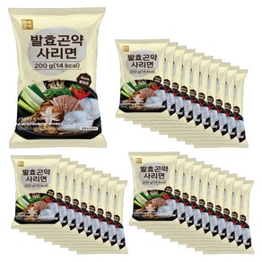 빼빼곤약 발효곤약사리면200g x 30팩 (100g당 7kcal), 200g, 30개