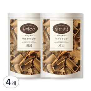 한방선생 사각 계피 특품, 600g, 1개입, 4개