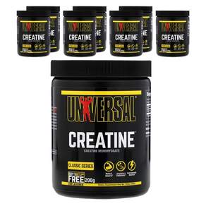 UNIVERSAL NUTRITION 肌酸粉, 200g, 8罐