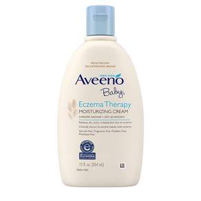 Aveeno 艾惟諾 濕疹療法保濕霜, 1瓶, 354ml