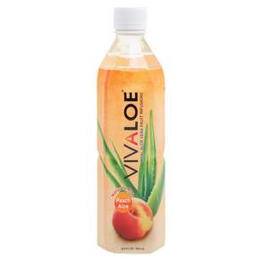 VIVALOE 真正的水果輸液桃子, 1個, 500ml