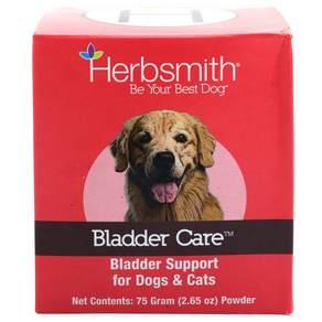Herbsmith 用於狗和貓的膀胱護理支持粉, 1個, 75克