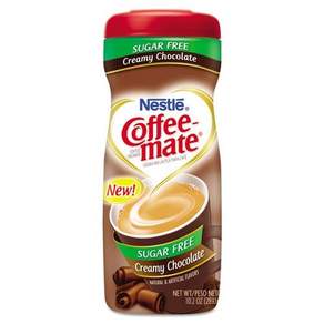 Coffee mate 無糖無麩質奶精 奶油巧克力風味, 289.1克, 1個