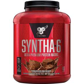 畢斯恩BSN Syntha-6乳清蛋白, 巧克力奶昔, 2.27公斤, 一