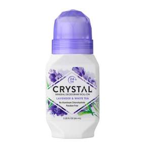 CRYSTAL 滾珠體香膏 薰衣草&白茶, 66ml, 1個