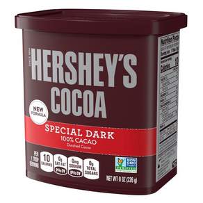 HERSHEY'S 好時 巧克力可可粉 Special Dark款, 1盒, 226g