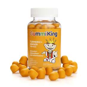 GummiKing 薑黃+生薑軟糖, 1瓶, 60顆