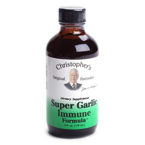 Dr. Christopher's Formulas Super Garlic Immune, 118ml, 1個