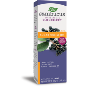 SAMBUCUS 無糖接骨木莓糖漿, 1瓶, 240ml