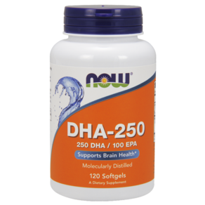 now DHA-250軟膠囊, 1罐, 120顆