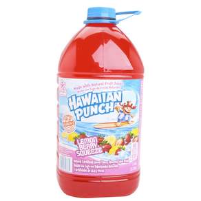 HAWAIIAN PUNCH 檸檬漿果榨汁, 1個, 3.78L