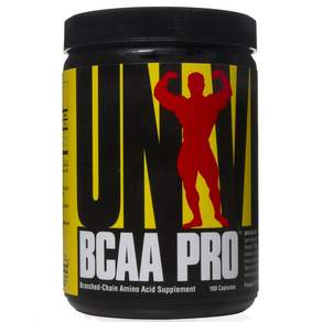 UNIVERSAL NUTRITION BCAA PRO增肌保健膠囊, 1個, 100顆