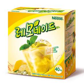 Nestle 雀巢 檸檬水沖泡粉隨身包, 15g, 40條, 1盒