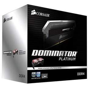 CORSAIR 海盜船 64G DDR4 PC4-22400 CL14 DOMINATOR PLATINUM RAM桌上型記憶體+散熱器, CMD64GX4M8B2800C14