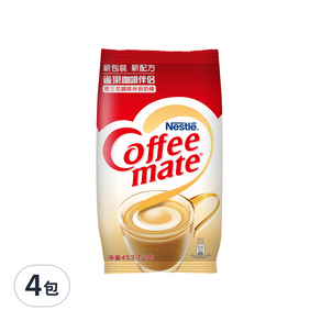 NESCAFE 雀巢咖啡 原三花咖啡伴侶, 453.7g, 4包