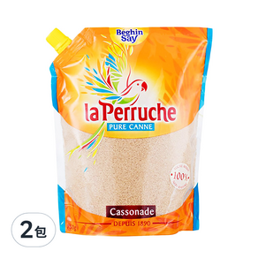 la Perruche 鸚鵡牌 細蔗糖, 750g, 2包