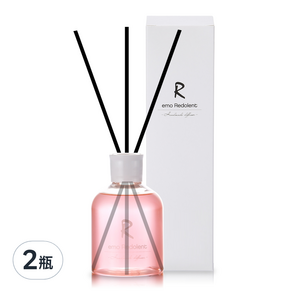 emo Redolent Pastel系列擴香瓶, 白桃香, 200ml, 2瓶